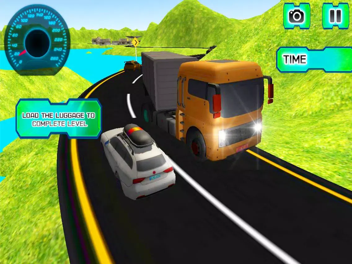 Ảnh chụp màn hình của Pak Cargo Truck Driving Sim 3D iPad 