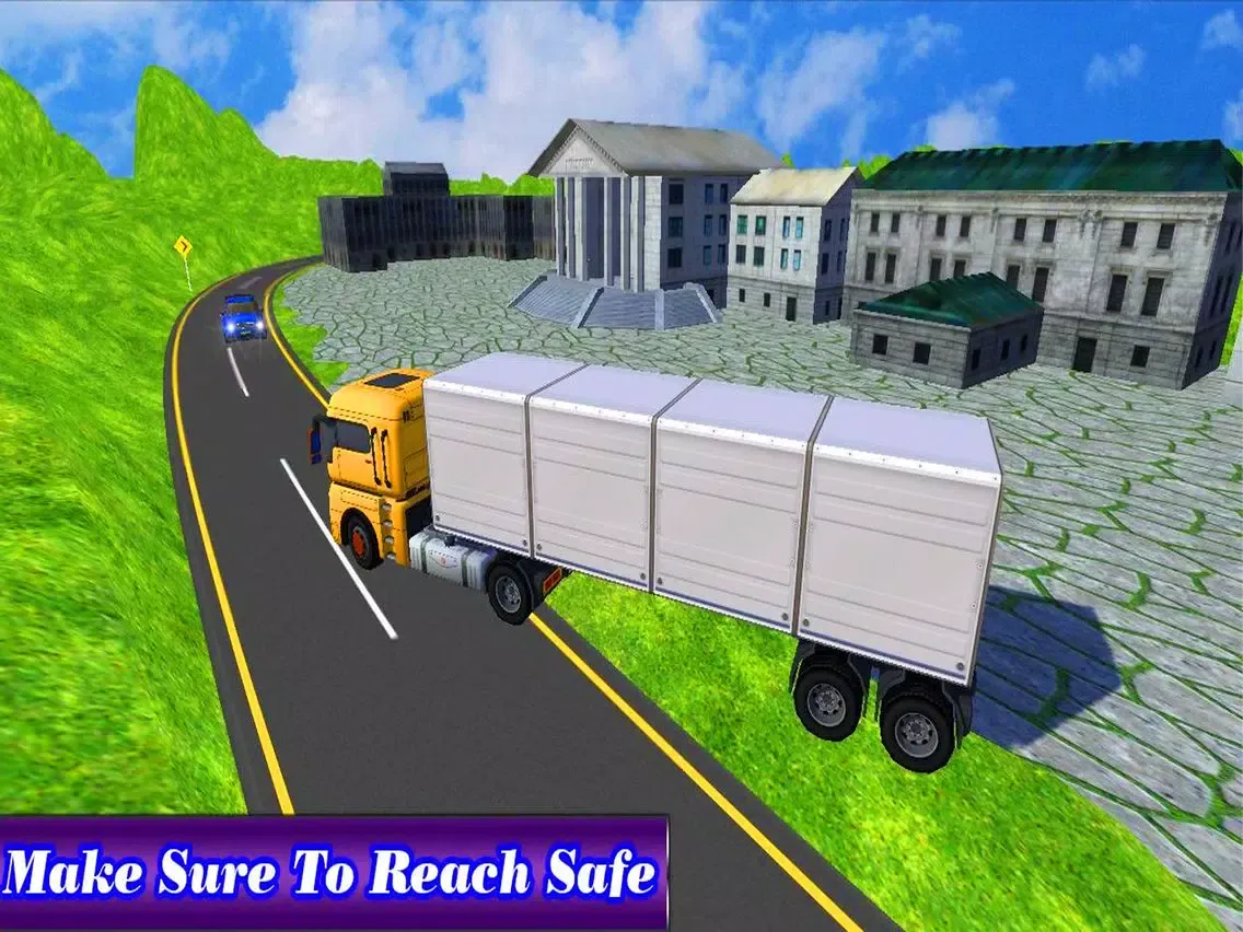 Ảnh chụp màn hình của Pak Cargo Truck Driving Sim 3D iPad 