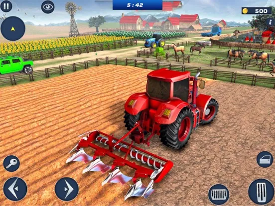 US Farming Simulator 3D 2023 iPad  스크린샷