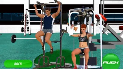 Capturas de pantalla de Gym Workout Fitness Simulator