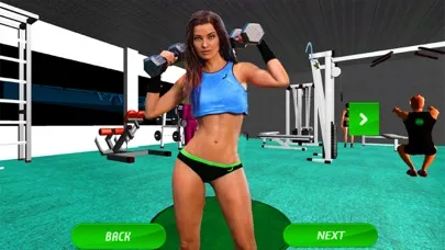 Capturas de pantalla de Gym Workout Fitness Simulator