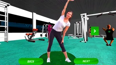 Capturas de pantalla de Gym Workout Fitness Simulator