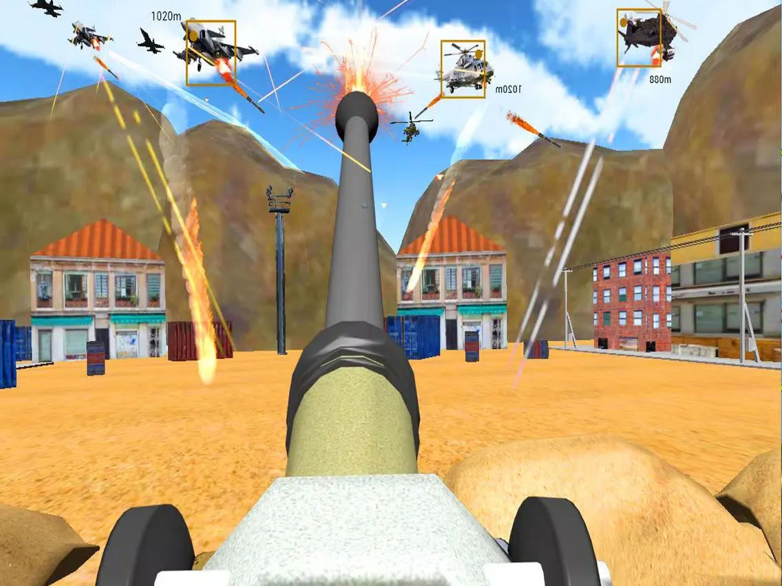 Heavy Gunship Helicopter War iPad  スクリーンショット