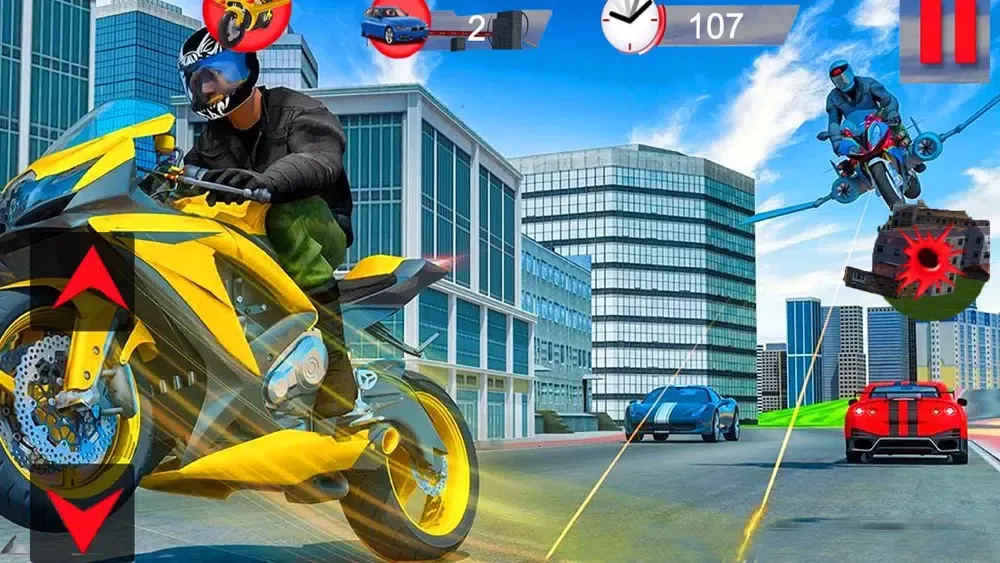 Flying Motorbike Simulator 3D Screenshots