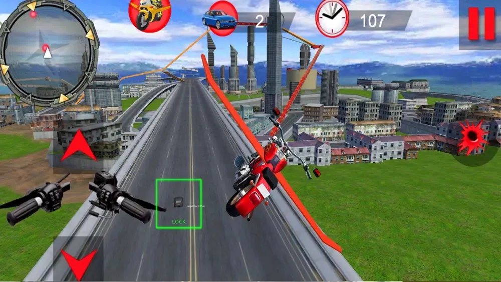 Flying Motorbike Simulator 3D Screenshots