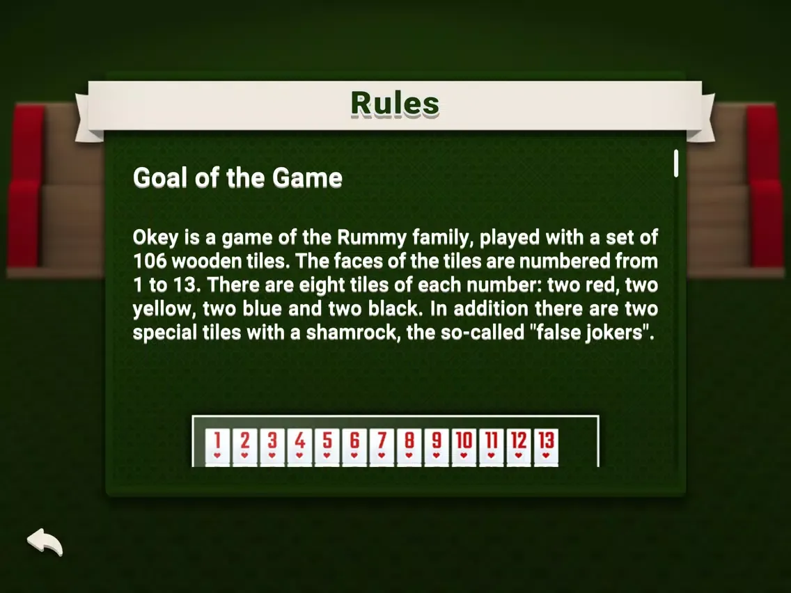 Captures d'écran de Okey - Online and Offline iPad 