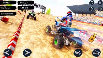 Captures d'écran de ATV Quad Bike Racing Games 3D