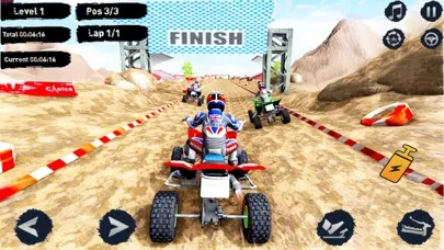 Captures d'écran de ATV Quad Bike Racing Games 3D