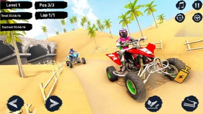 Captures d'écran de ATV Quad Bike Racing Games 3D
