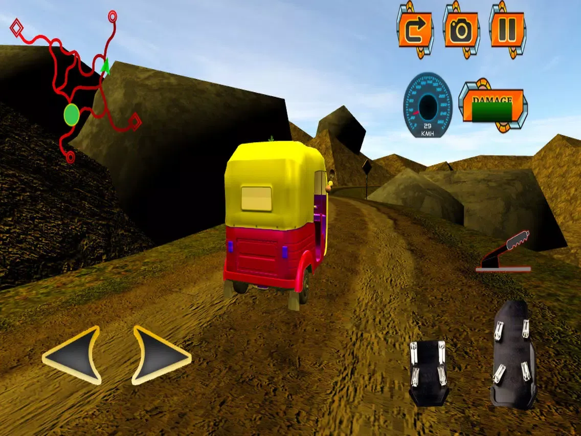 Rickshaw Taxi Driver Simulator iPad  Ekran Görüntüleri