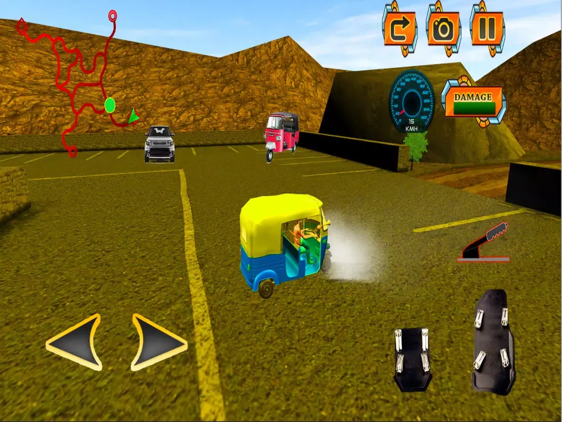Rickshaw Taxi Driver Simulator iPad  Ekran Görüntüleri
