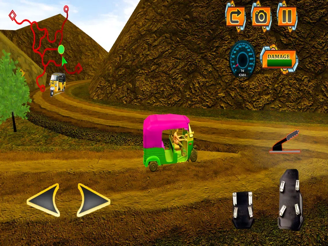 Rickshaw Taxi Driver Simulator iPad  Ekran Görüntüleri