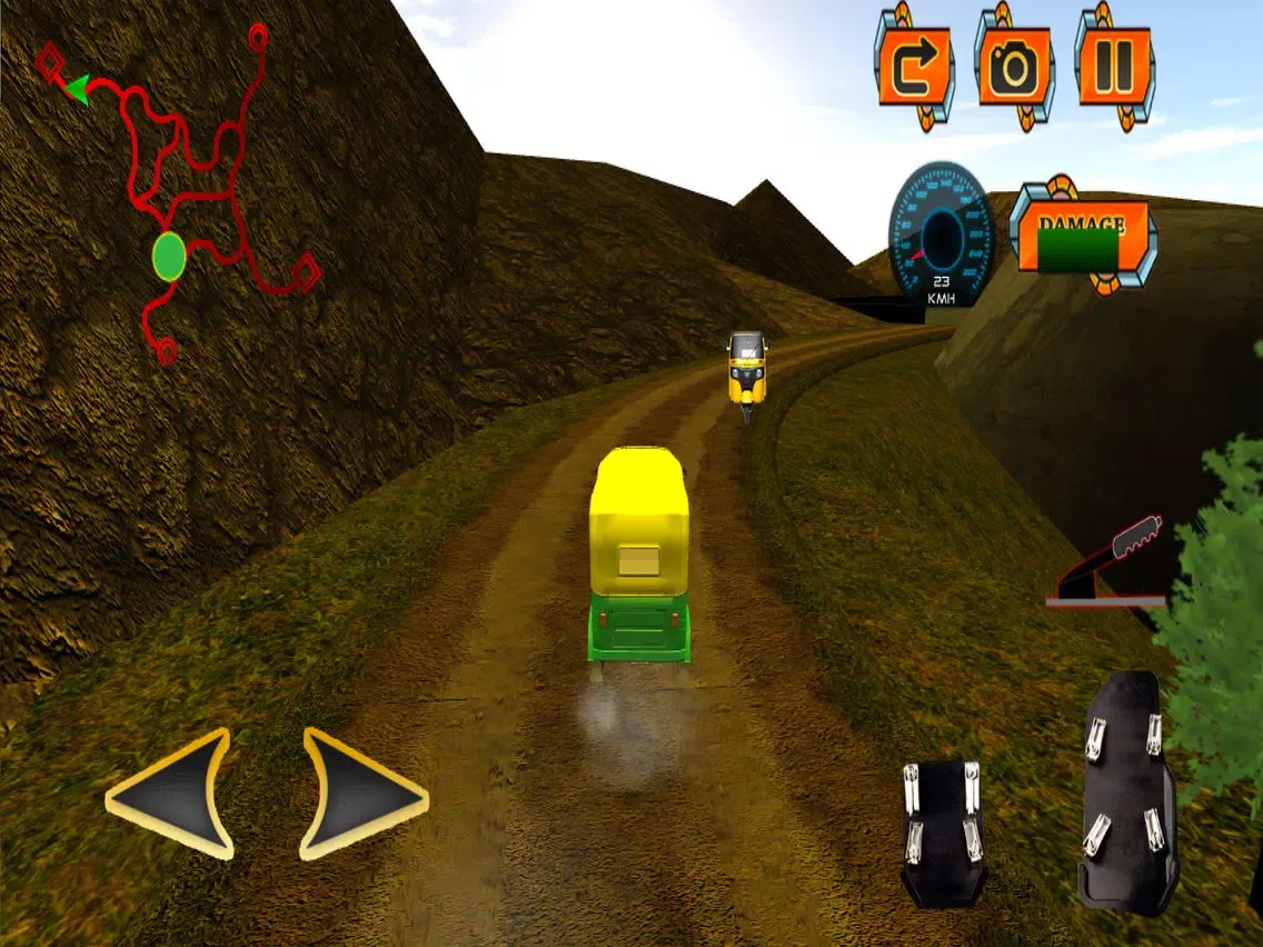 Rickshaw Taxi Driver Simulator iPad  Ekran Görüntüleri