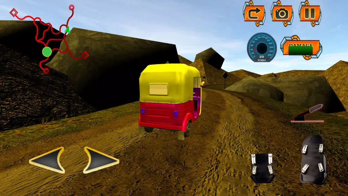 Rickshaw Taxi Driver Simulator Ekran Görüntüleri