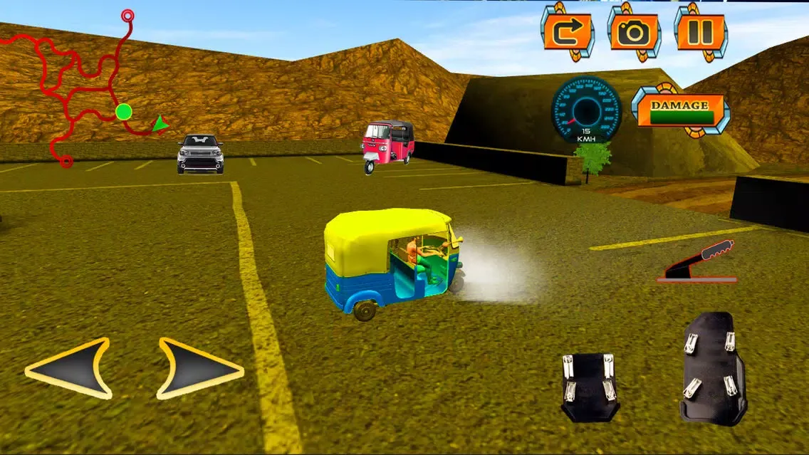 Rickshaw Taxi Driver Simulator Ekran Görüntüleri