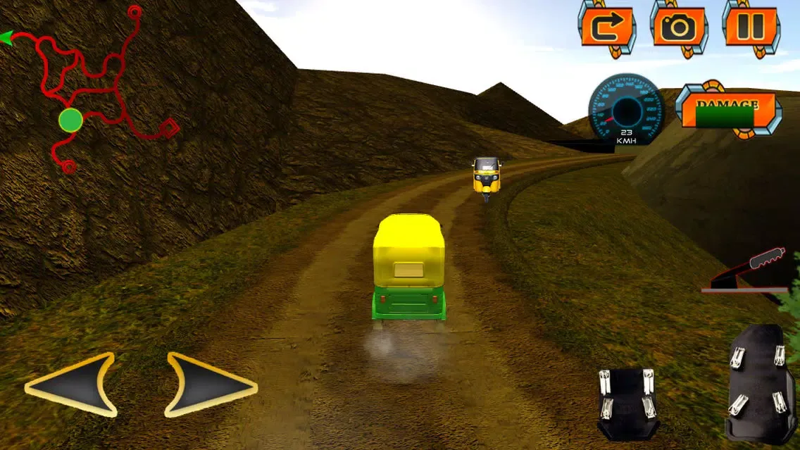 Rickshaw Taxi Driver Simulator Ekran Görüntüleri