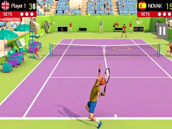 Real Tennis Master 3D iPad  سکرین شاٹس