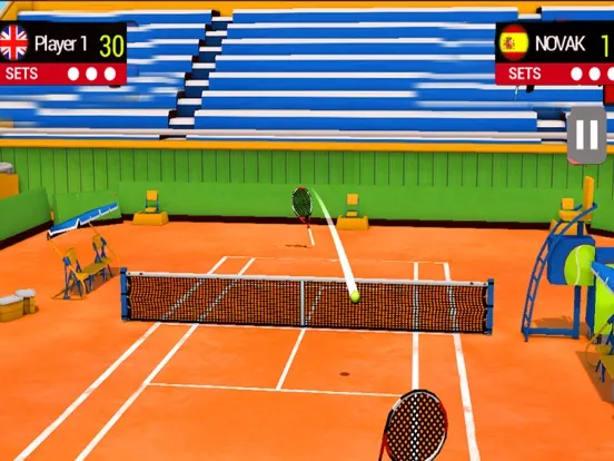 Real Tennis Master 3D iPad  سکرین شاٹس