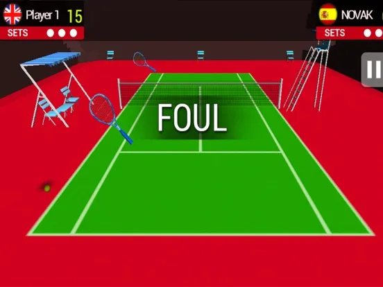 Real Tennis Master 3D iPad  سکرین شاٹس