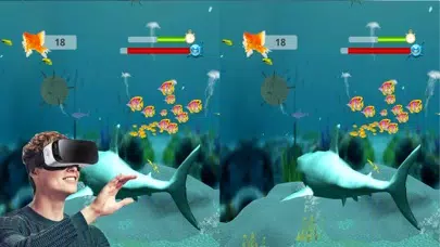 Tangkapan skrin VR Angry Wild Shark Simulator