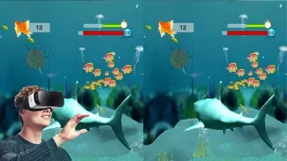 VR Angry Wild Shark Simulator 스크린샷