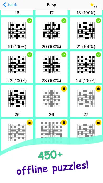 ภาพหน้าจอของ English Crosswords Puzzle Game