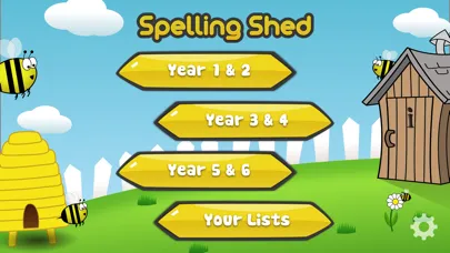 Ảnh chụp màn hình của Spelling Shed