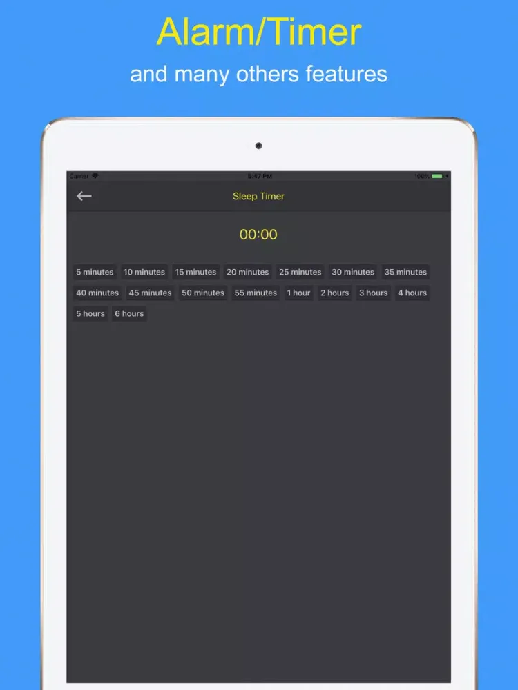 Zrzuty ekranu Radio USA - Listen and Record iPad 
