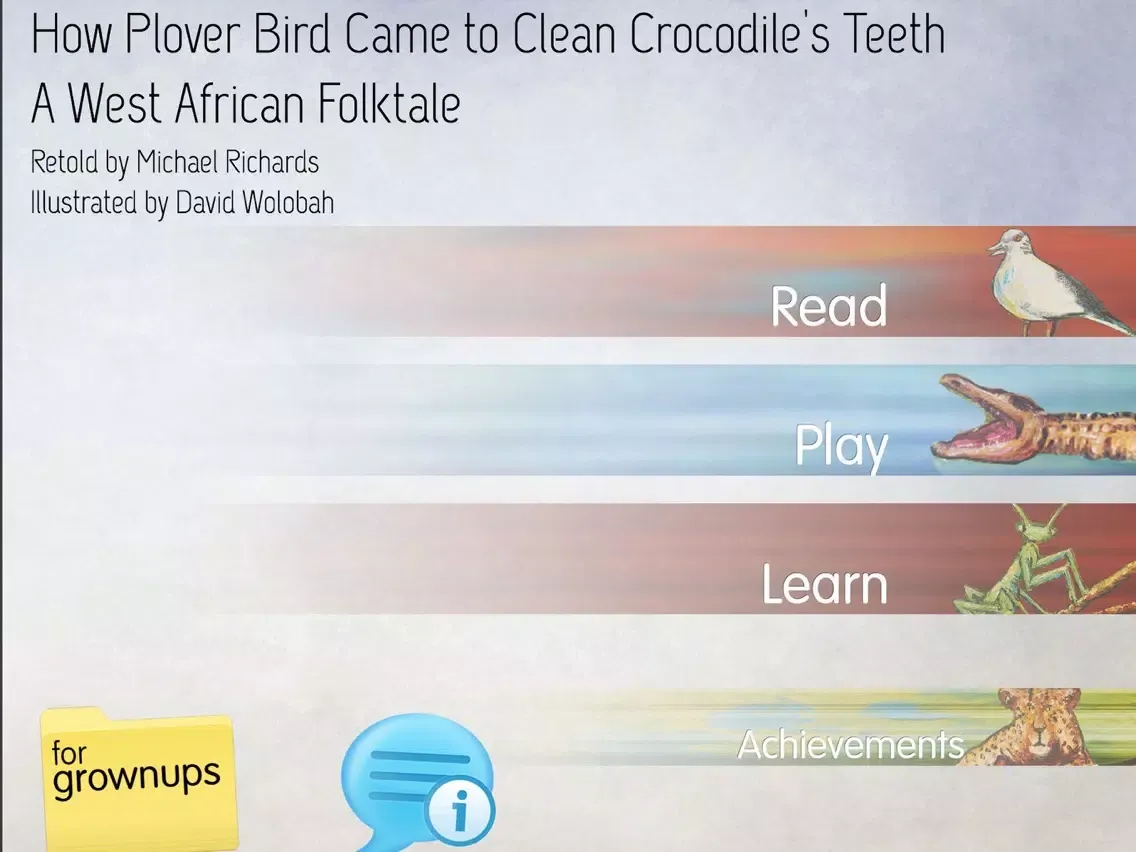 Dentist Bird: A West African Folktale iPad  Ekran Görüntüleri