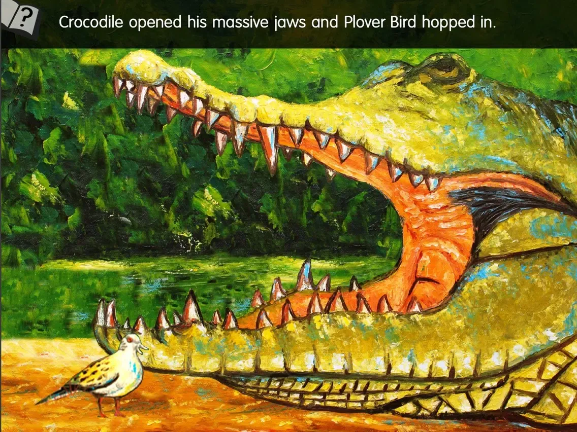 Dentist Bird: A West African Folktale iPad  Ekran Görüntüleri