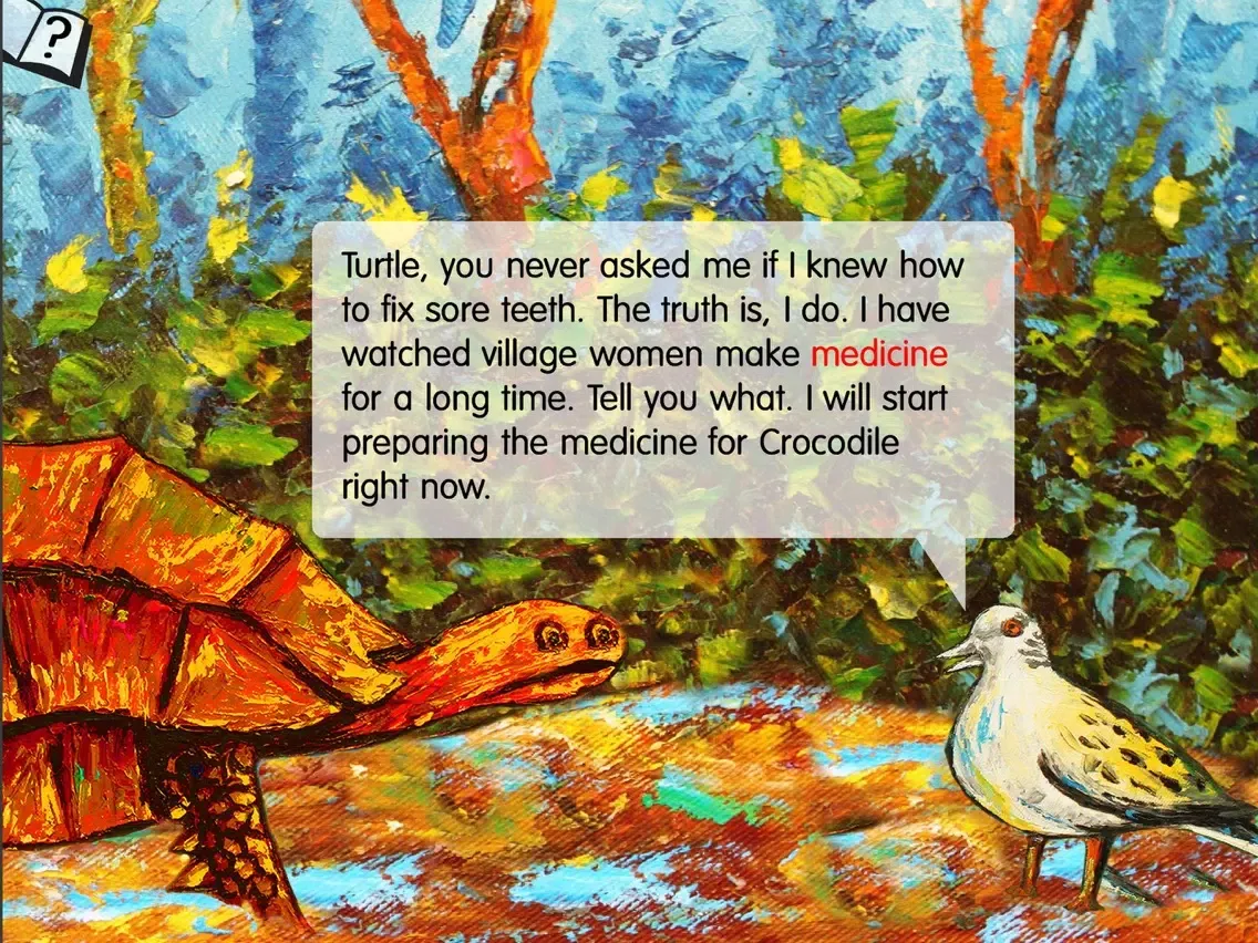 Dentist Bird: A West African Folktale iPad  Ekran Görüntüleri