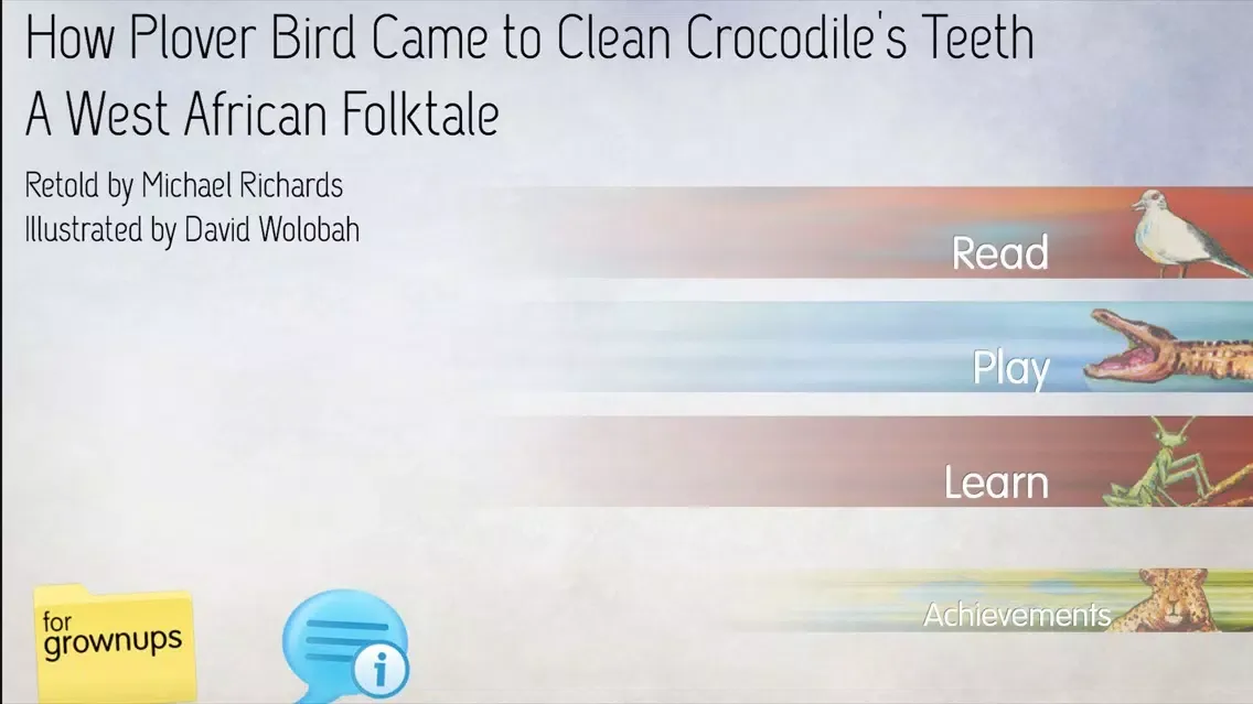 Dentist Bird: A West African Folktale Ekran Görüntüleri