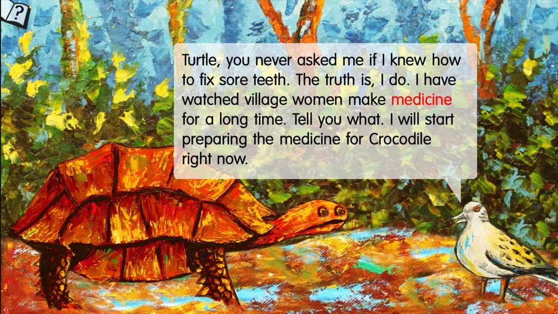 Dentist Bird: A West African Folktale Ekran Görüntüleri