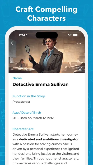 Capturas de pantalla de Story Planner for Writers