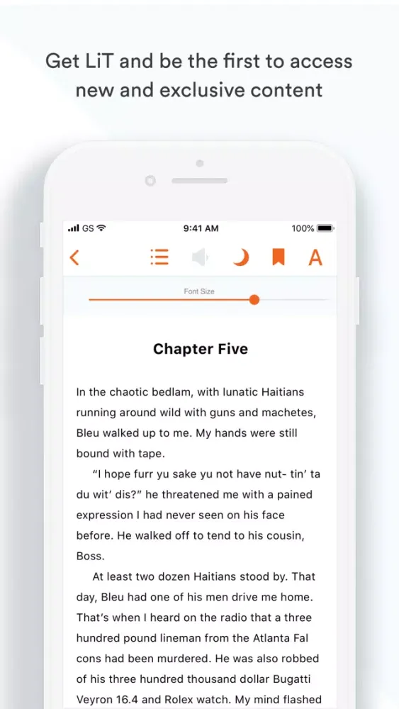 LiT: Romance Fiction Books سکرین شاٹس