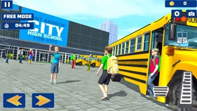 City School Bus Driving Games Screenshots