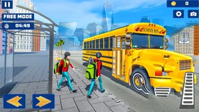 City School Bus Driving Games Screenshots