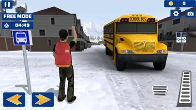 City School Bus Driving Games Screenshots