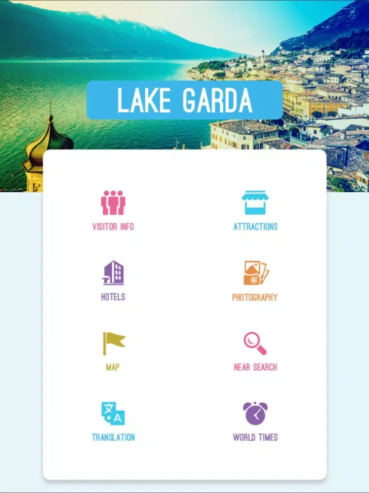تصاویر Lake Garda iPad 