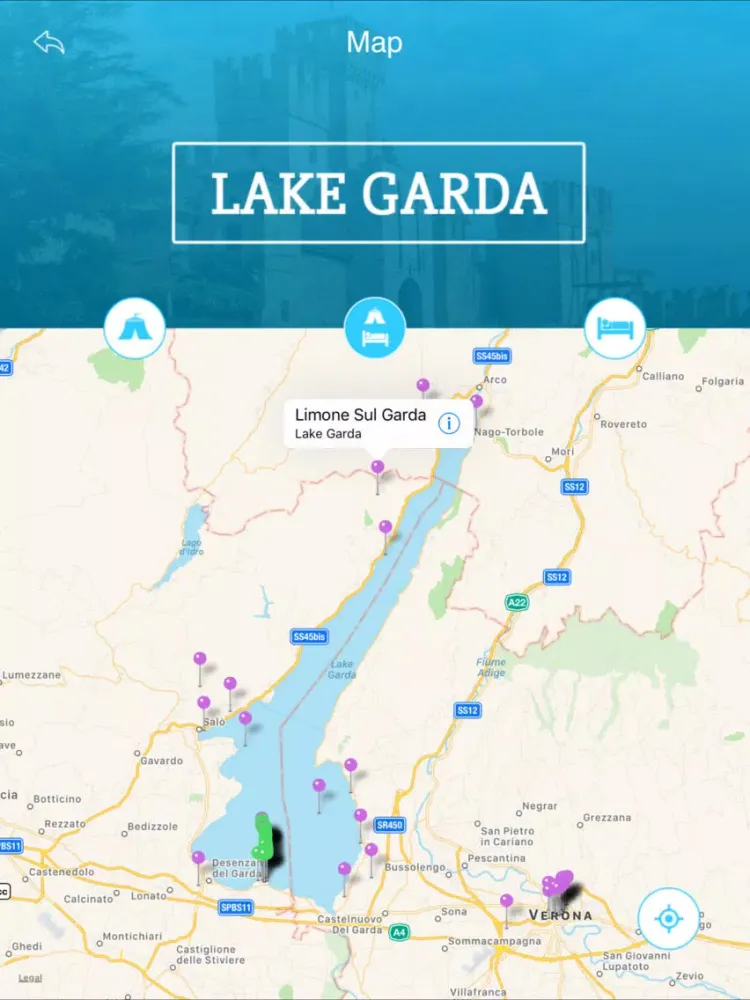 تصاویر Lake Garda iPad 