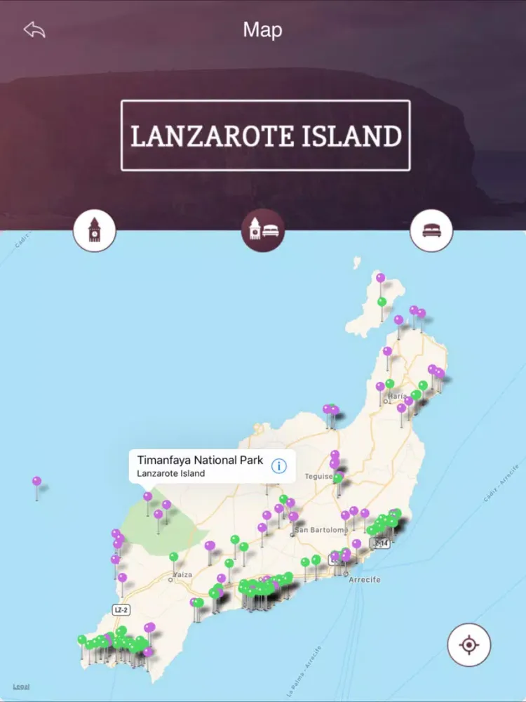 Capturas de pantalla de Lanzarote Island Travel Guide iPad 