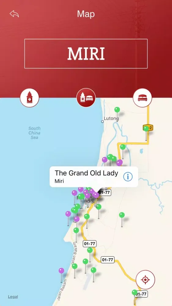 Miri Travel Guide應用截圖