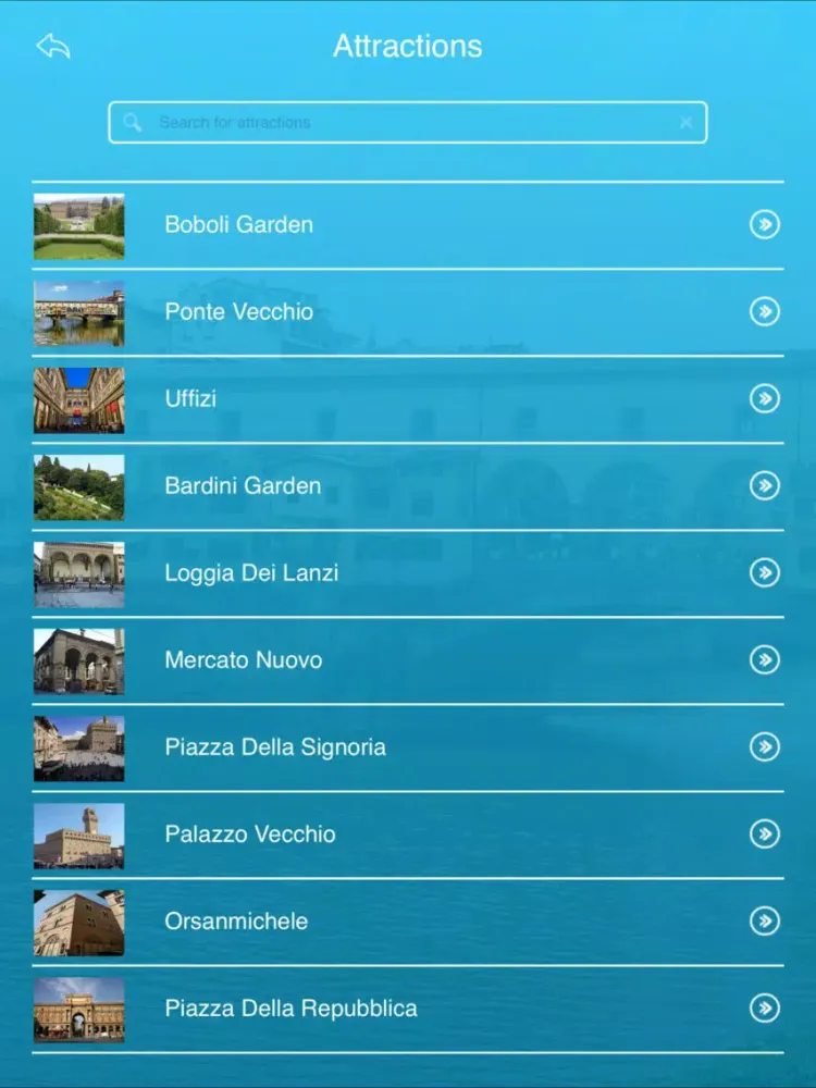 Palazzo Pitti iPad  Screenshots