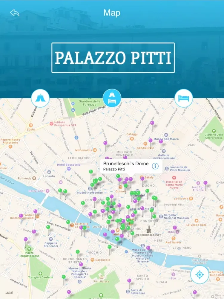 Palazzo Pitti iPad  Screenshots