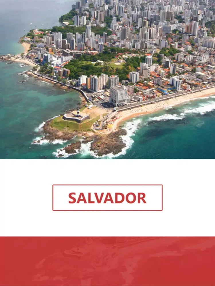 Salvador Tourist Guide iPad  Screenshots