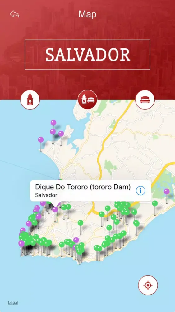 Salvador Tourist Guide Screenshots