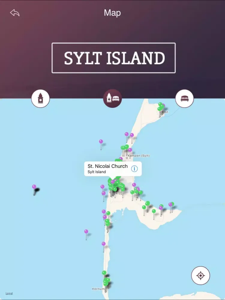 Tangkapan layar Sylt Island Travel Guide iPad 