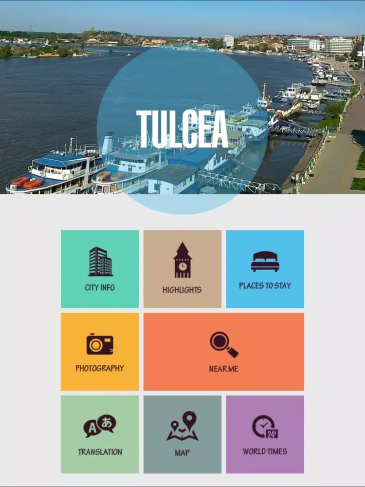 Скриншоты Tulcea Tourism Guide iPad 