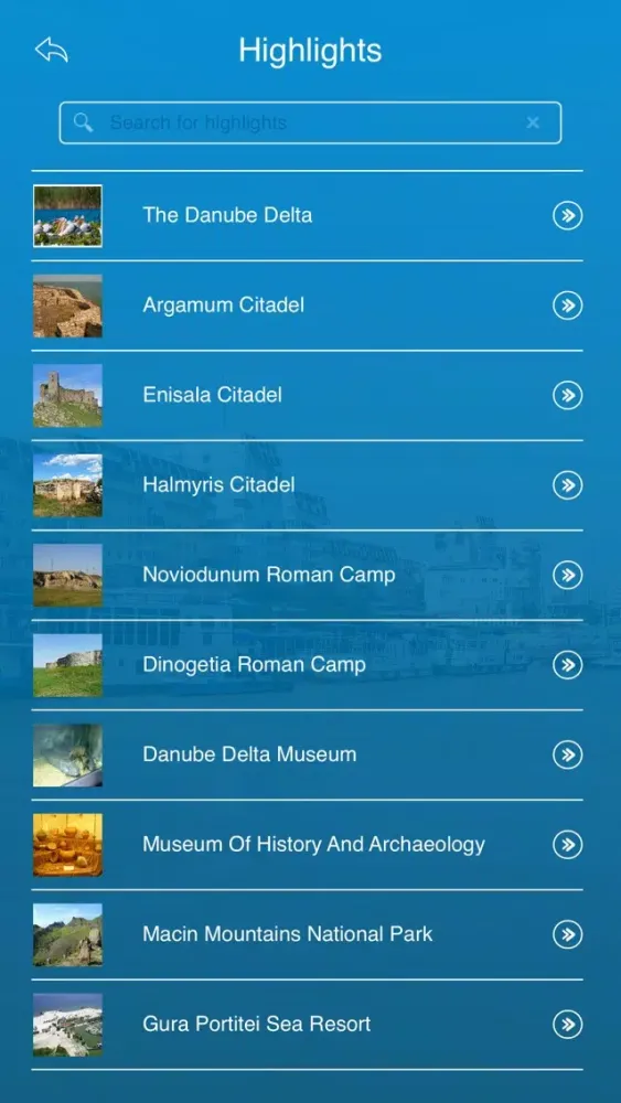 Скриншоты Tulcea Tourism Guide