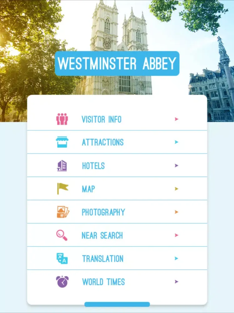 Westminster Abbey iPad 应用截图